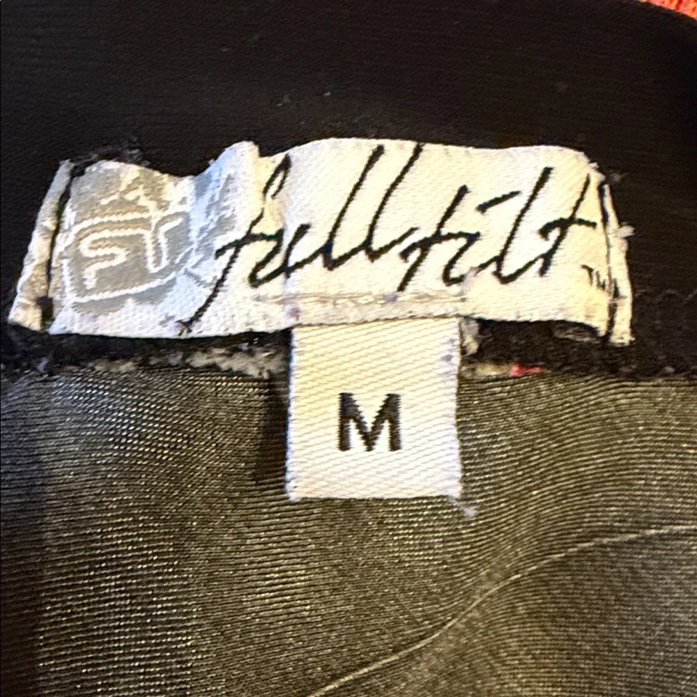 Full Tilt Black and Red Floral Kimono Top - Picture 3 of 4